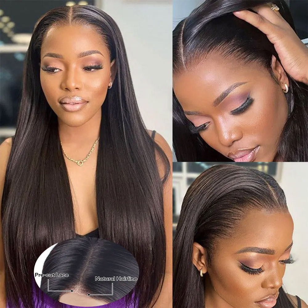 Glueless Ear to Ear Lace Front Wigs Superlove Hair Pre Plucked Hairline - Superlovehair